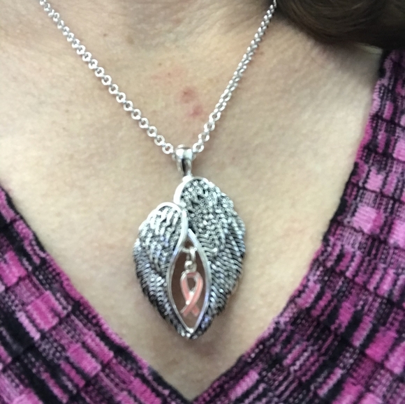 💞Breast Cancer Awareness💞 Angel Wings Set - Picture 4 of 4